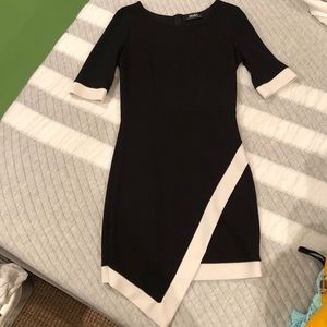 Black and white dress